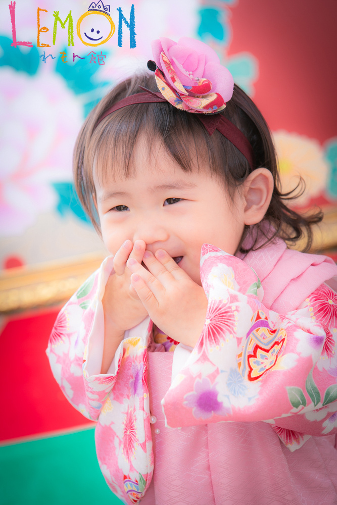 沖縄のこども写真スタジオれもん館 えみーーーーー( 人 ) ゚д゚)♡♡